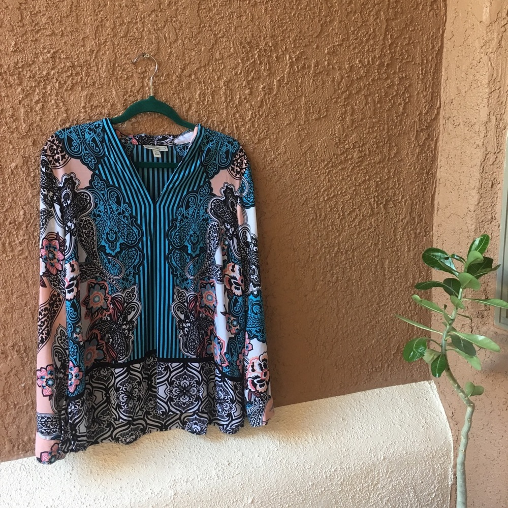 Women’s Dana Buchman Paisley Blouse